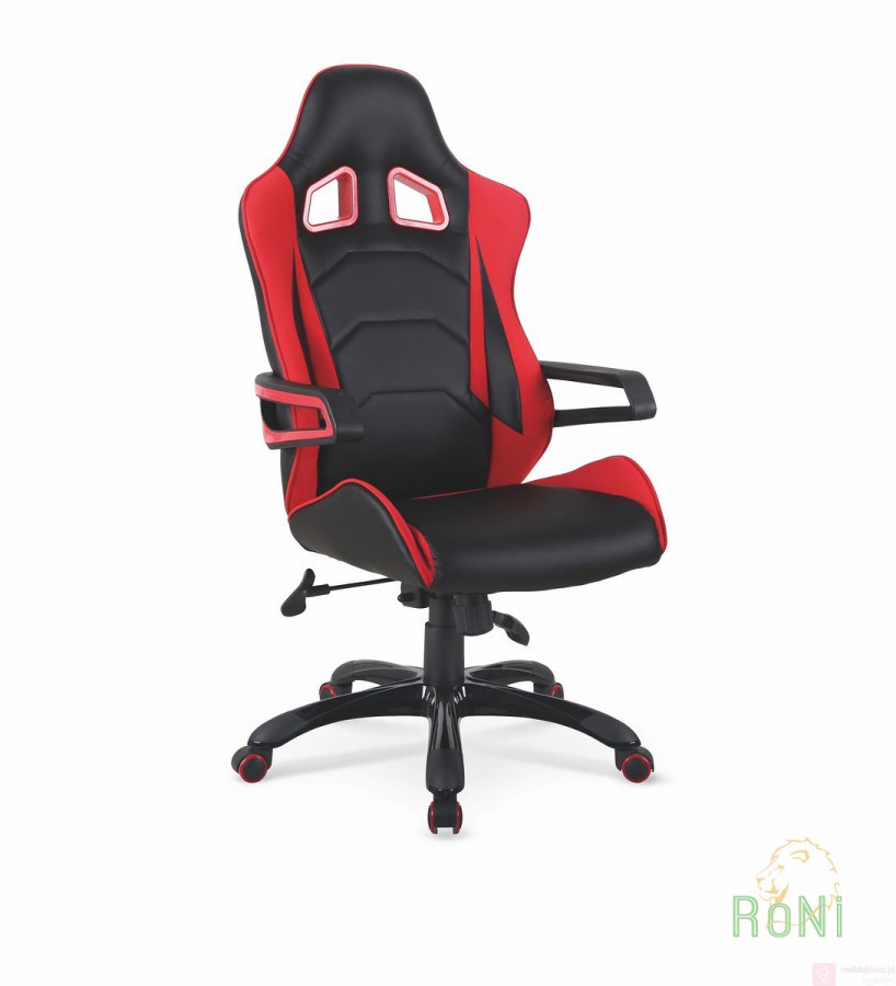 Кресло DORADO Черный-Красный Halmar
